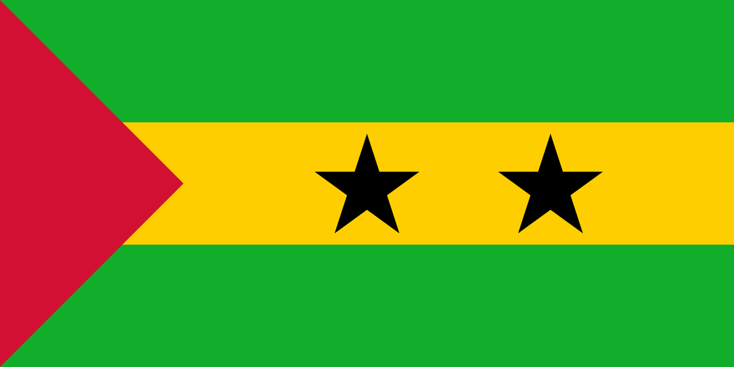 Sao Tome National Flag - Sewn image 0