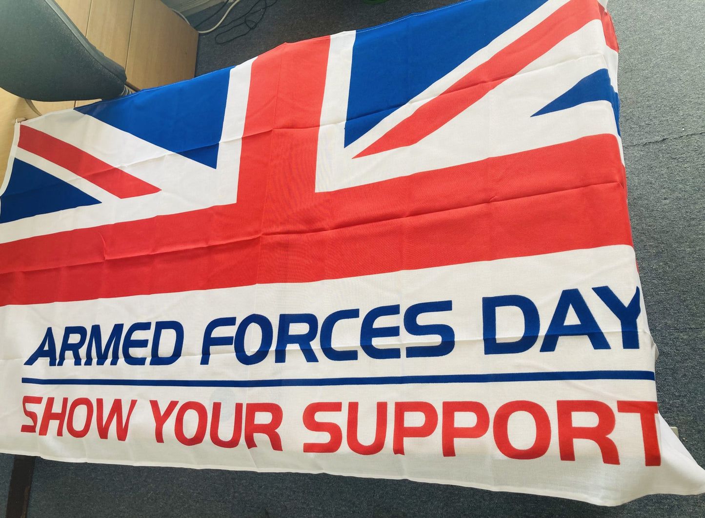 Armed Forces Day Flag - Printed image 3