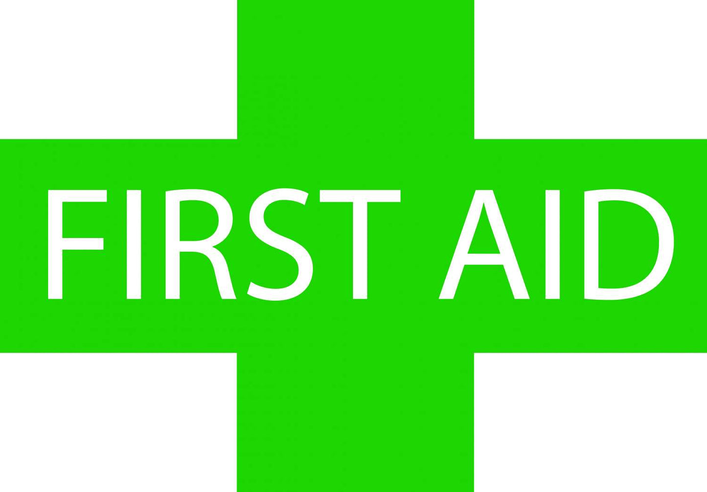 First Aid Flag - Printed image 0
