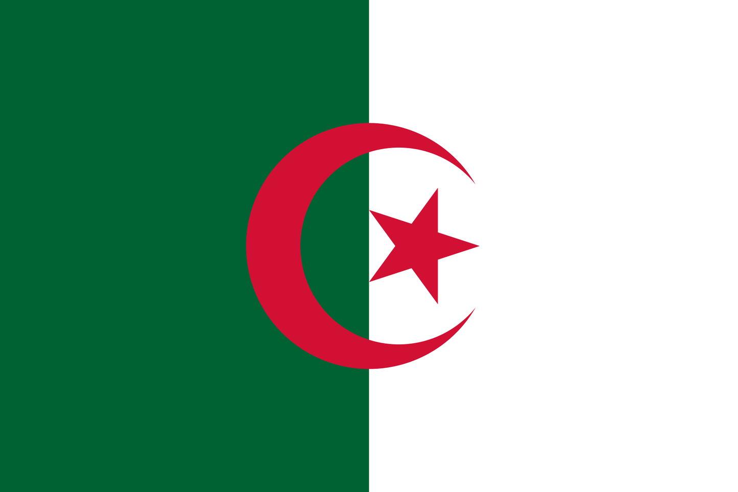 Algeria National Flag - Sewn image 0