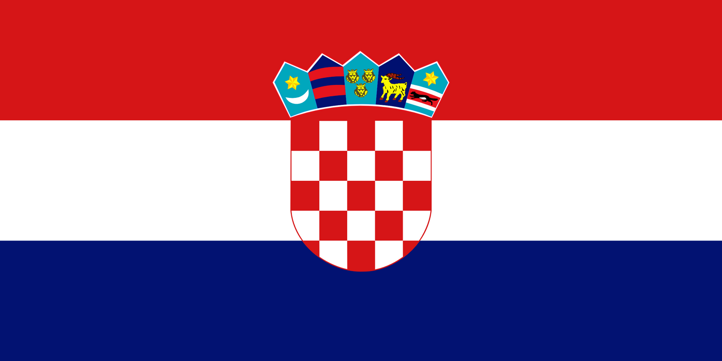 Croatia national flag - Sewn image 0