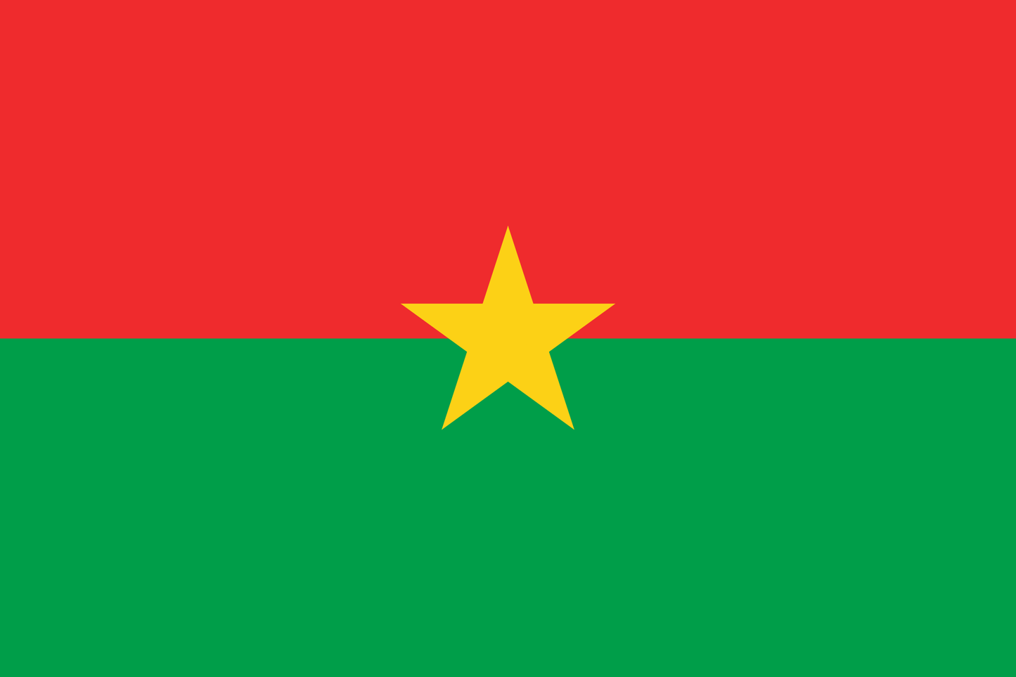 Burkina Faso National Flag - Sewn image 0