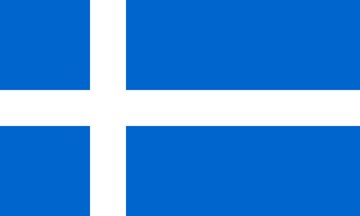 Shetland Islands Flag - Sewn image 0
