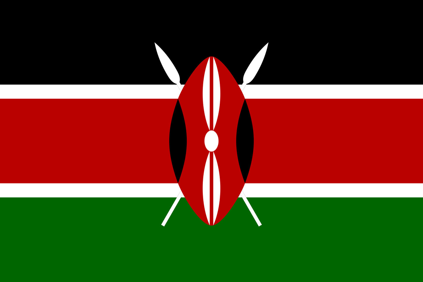 Kenya National Flag - Sewn image 0