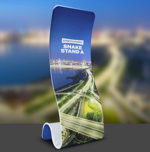 Stretch Fabric Snake Stand image 0