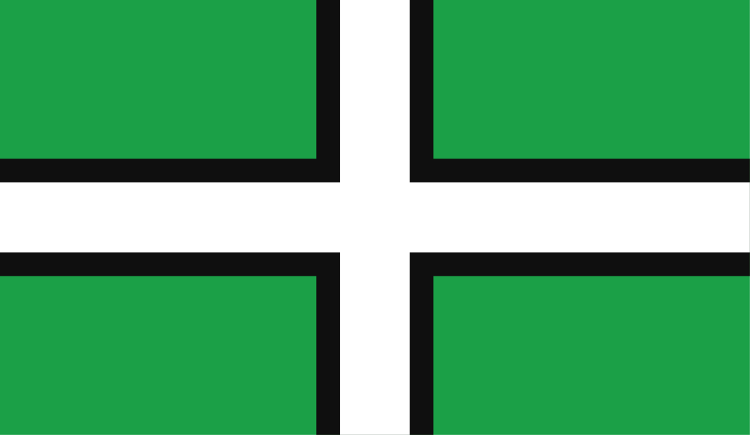 Devon County Flag - Printed image 0