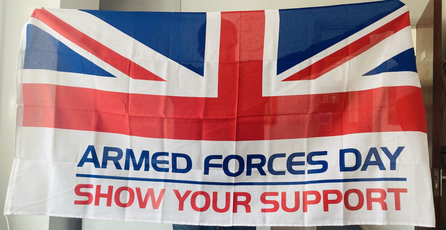 Armed Forces Day Flag - Printed image 2