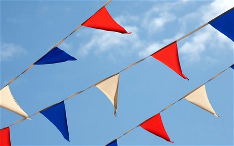 Bunting - Traditional Red, White And Blue image 0