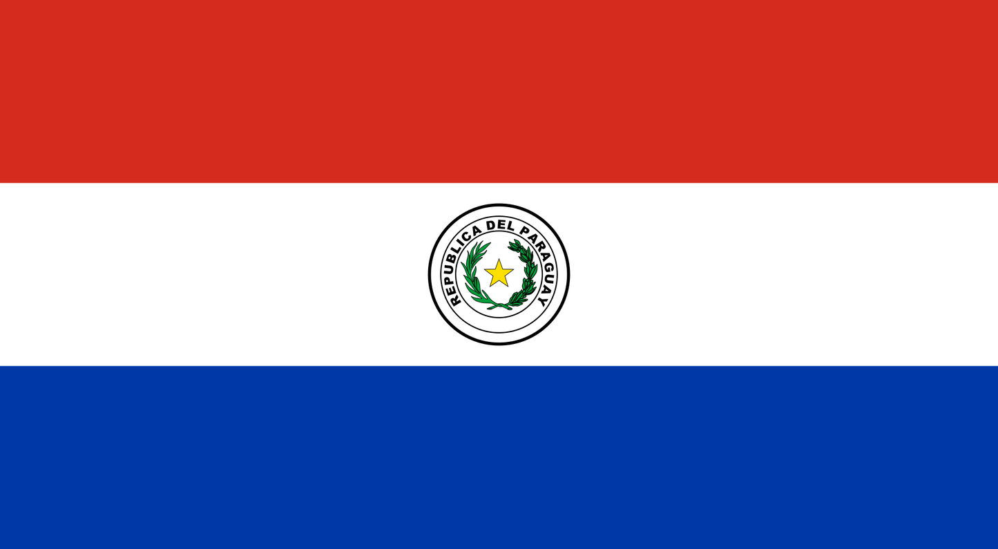 Paraguay national flag - Sewn image 0
