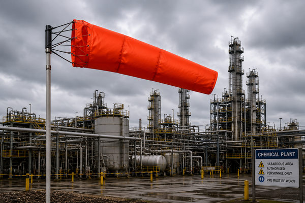 Windsocks for Chemical Processing and Storage Sites: A Complete Guide