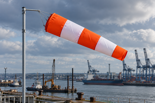 Windsocks for Ports, Harbours and Marine Construction Sites
