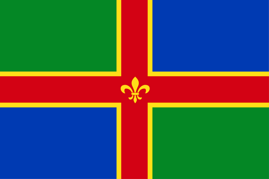 Lincolnshire County Flag - Printed image 0
