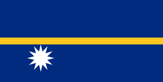 Nauru National Flag - Sewn image 0