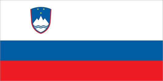 Slovenia national flag - Sewn image 0