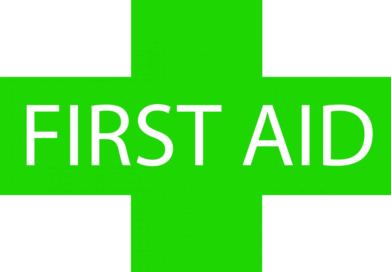First Aider Flags First Aid Flag - Printed – Piggotts