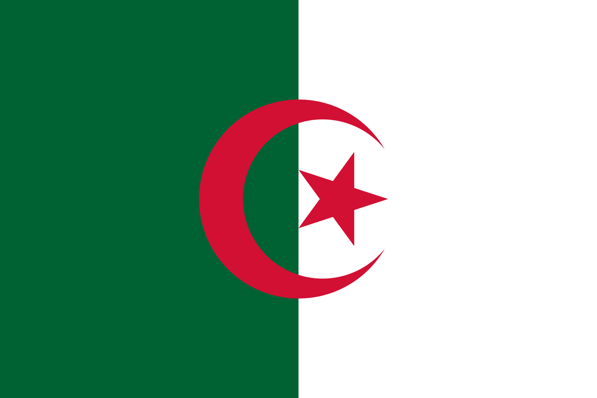 Algeria National Flag - Sewn image 0