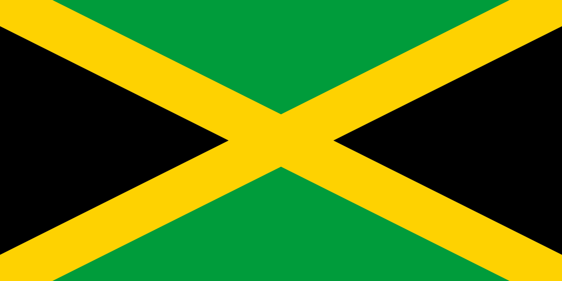 Jamaica National Flag - Sewn image 0