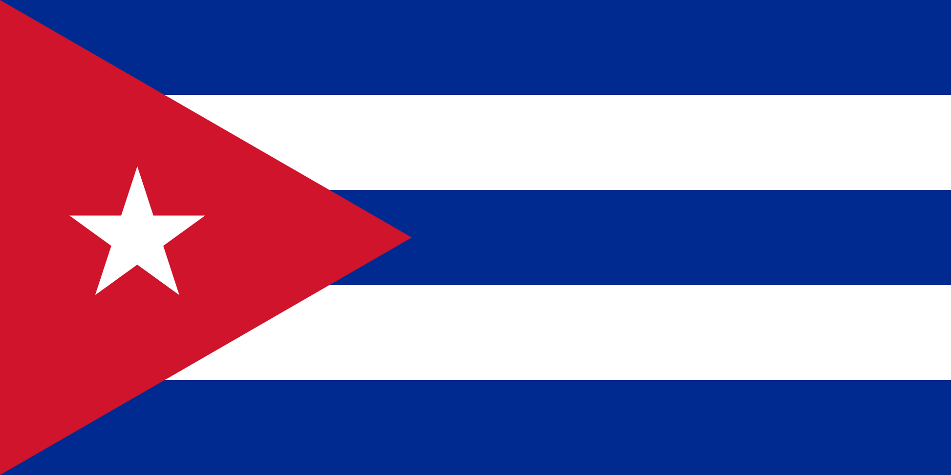 Cuba National Flag - Sewn image 0