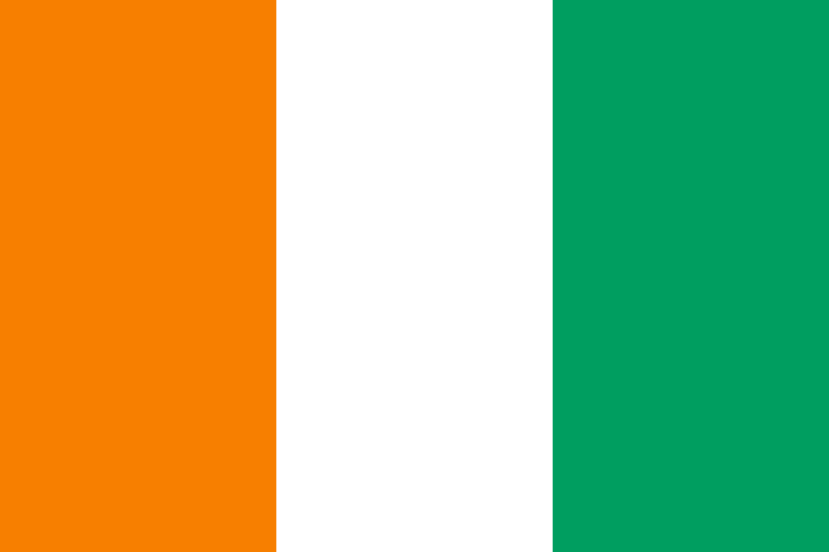 Cote d'Ivoire National Flag - Sewn image 0
