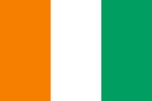 Cote d'Ivoire National Flag - Sewn image 0