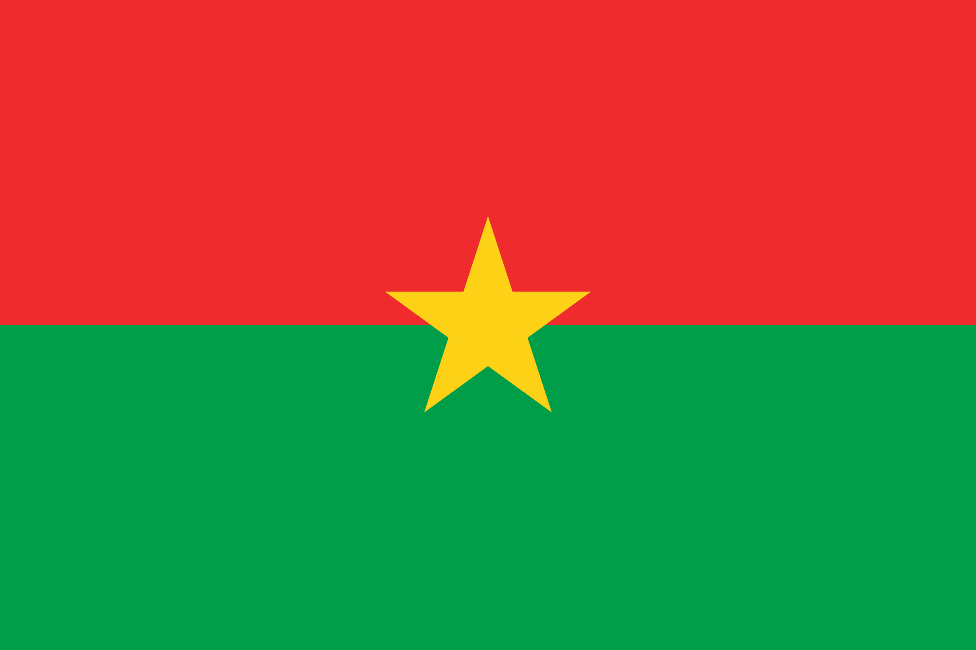 Burkina Faso National Flag - Sewn image 0