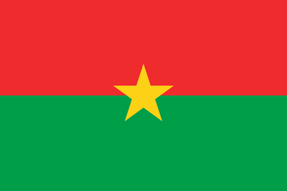 Burkina Faso National Flag - Sewn image 0