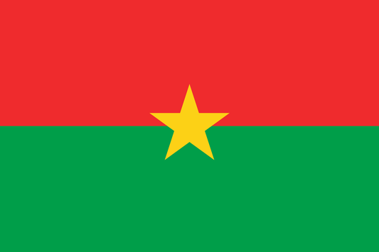 Burkina Faso National Flag - Sewn image 0
