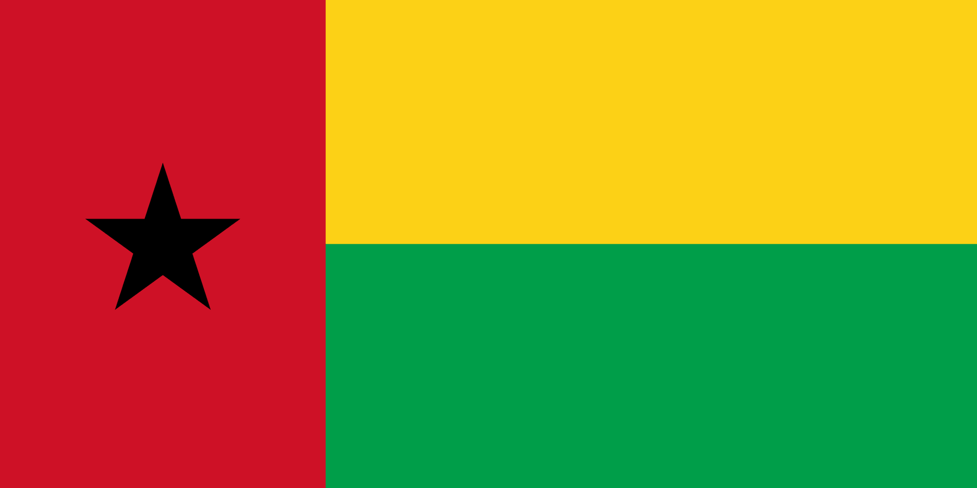 Guinea-Bissau National Flag - Sewn image 0