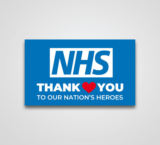 NHS Thank you Flag - Printed image 0