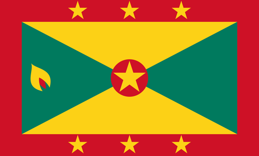 Grenada national flag - Sewn image 0
