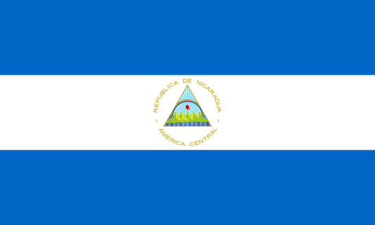 Nicaragua national flag - Sewn image 0