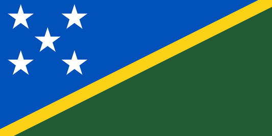 Solomon Islands national flag - Sewn image 0