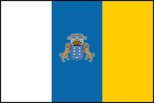 Canary Isles National Flag - Sewn image 0