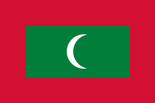 Maldives National Flag - Sewn image 0