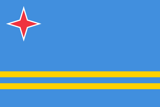 Aruba National Flag - Sewn image 0