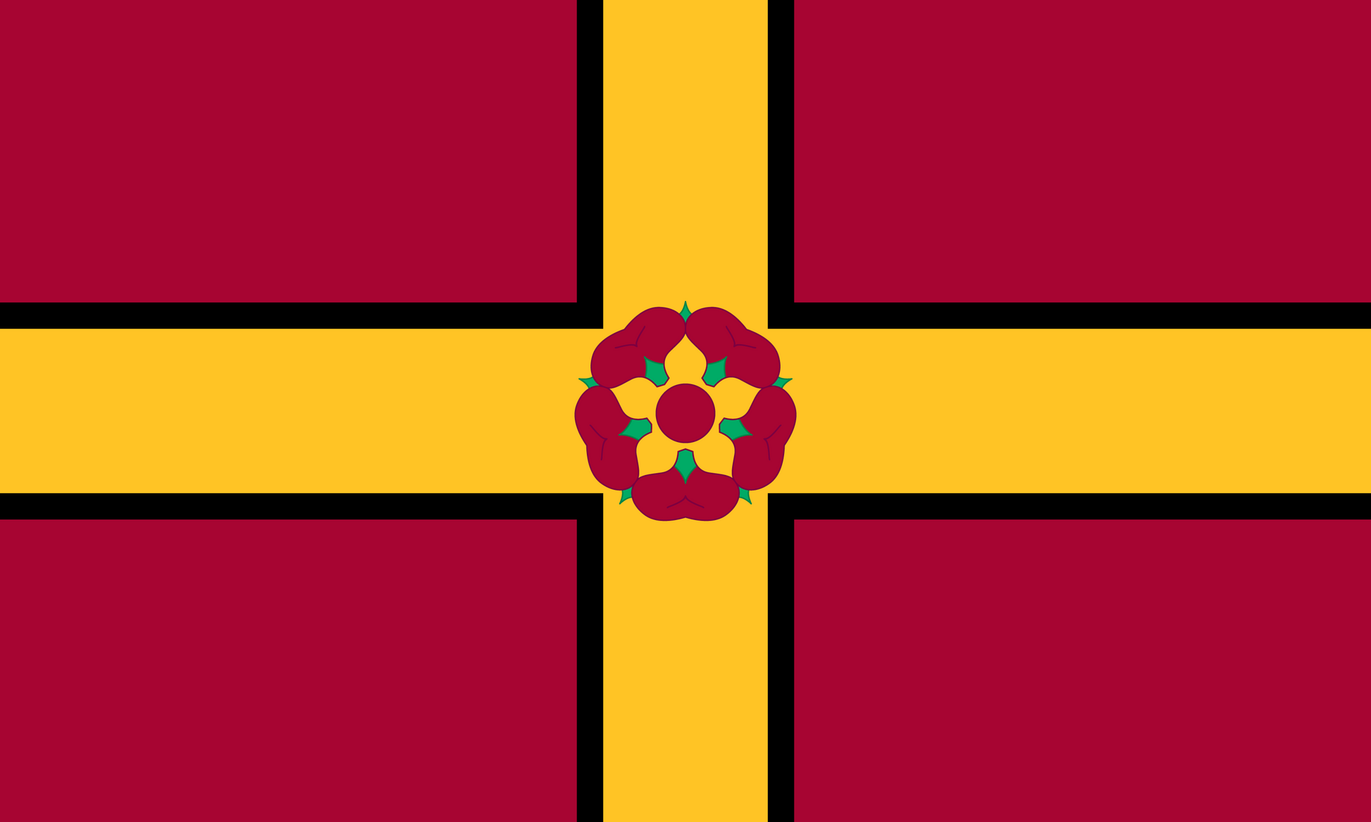 Northamptonshire County Flag - Printed image 0