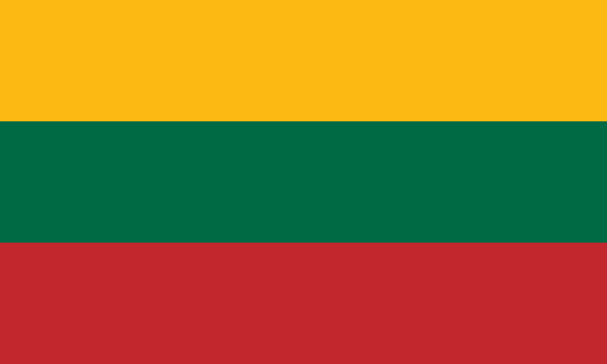 Lithuania National Flag - Sewn image 0