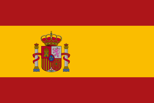 Spain National Flag with badge