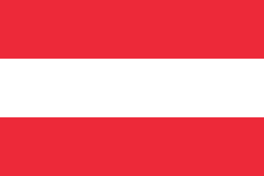 Austria National Flag - Sewn image 0