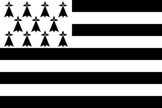 Brittany National Flag - Sewn image 0