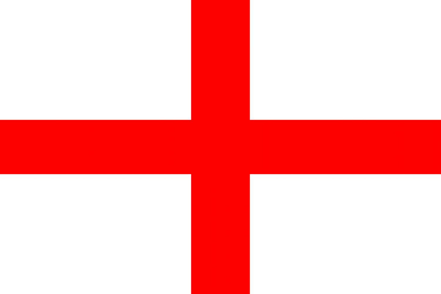 St. George Cross English National Flag - Sewn image 0