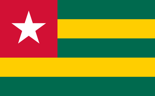 Togo National Flag - Sewn image 0