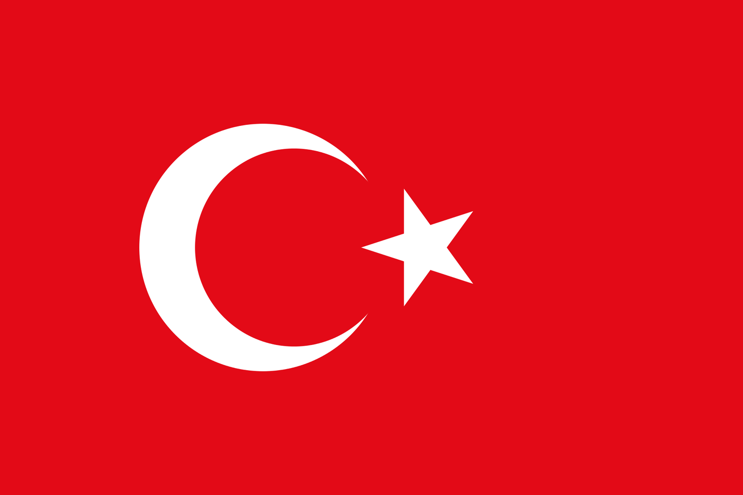 Turkey National Flag - Sewn image 0