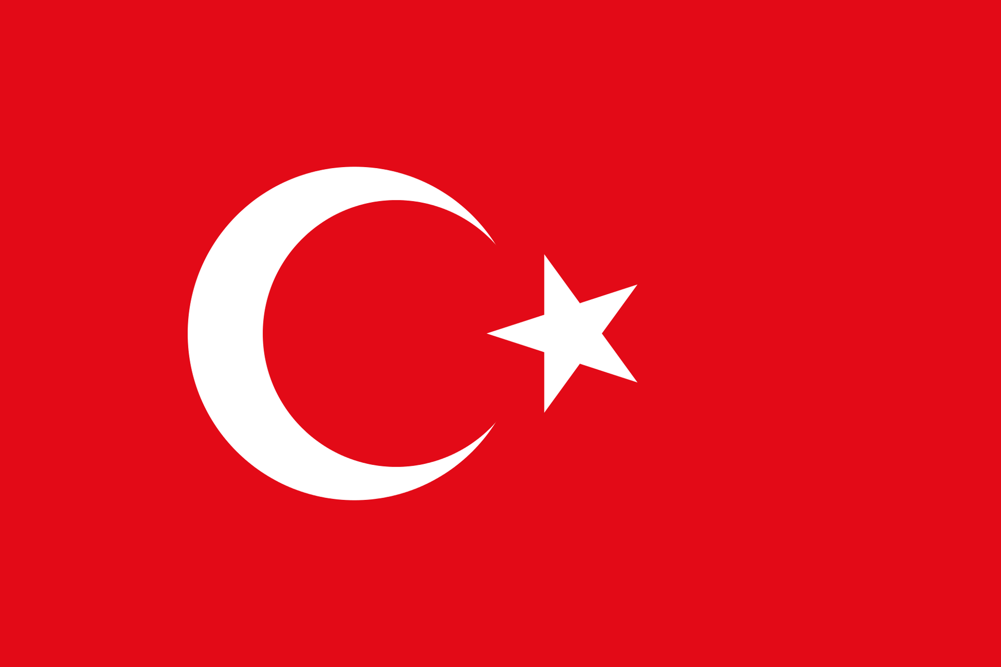 Turkey National Flag - Sewn image 0