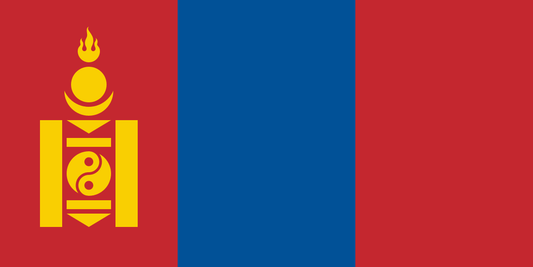 Mongolia national flag - Sewn image 0