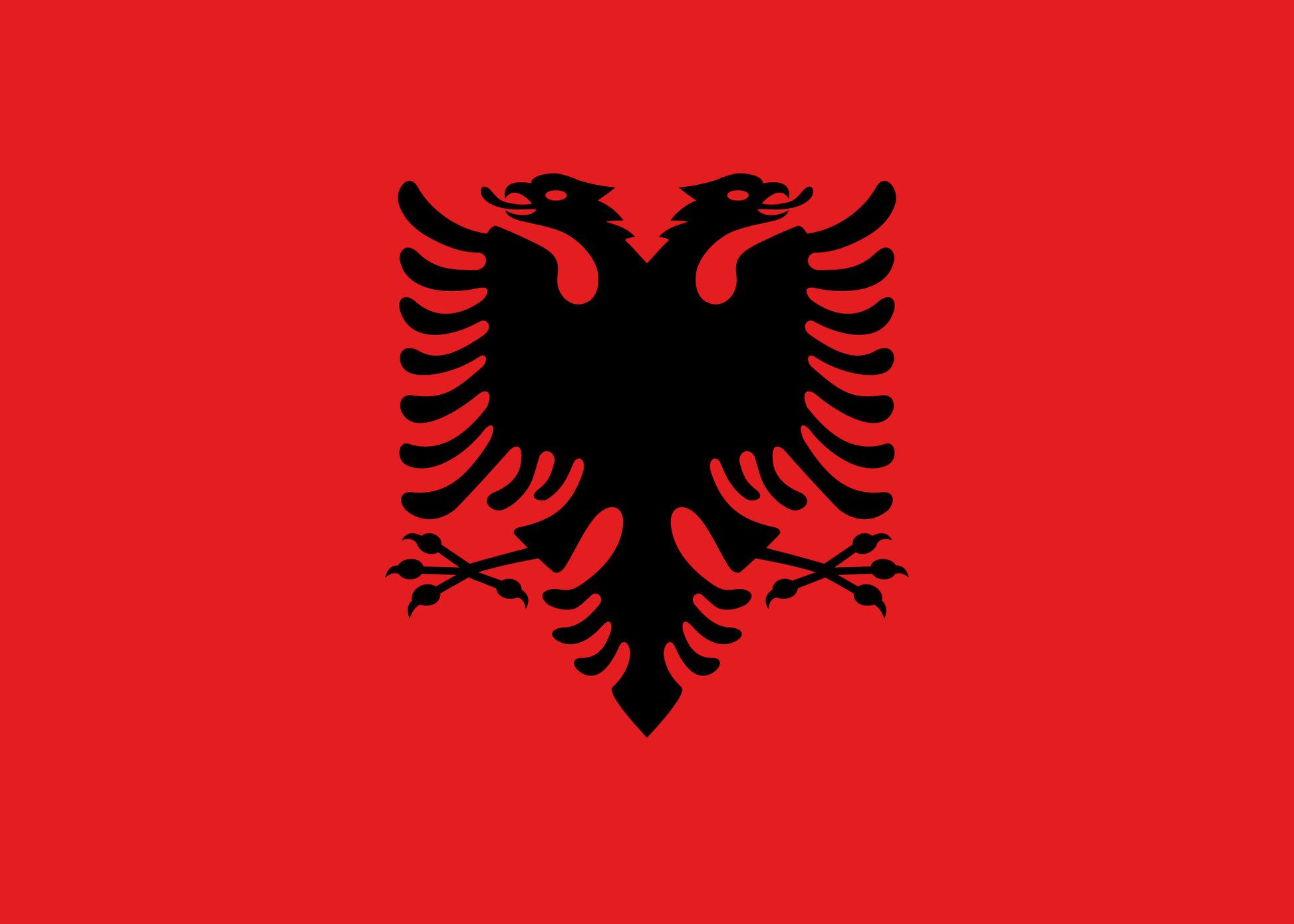 Albania National Flag - Sewn image 0