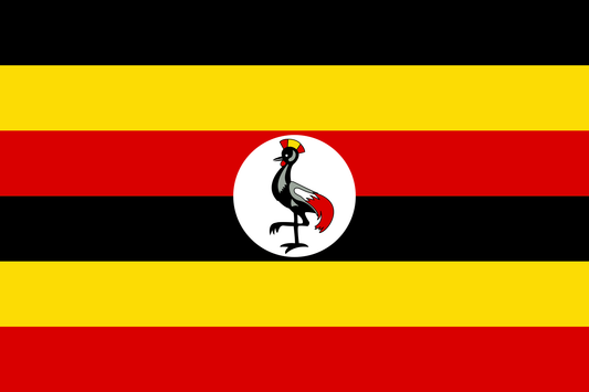 Uganda national flag - Sewn image 0