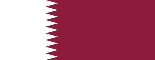 Qatar national flag - Sewn image 0