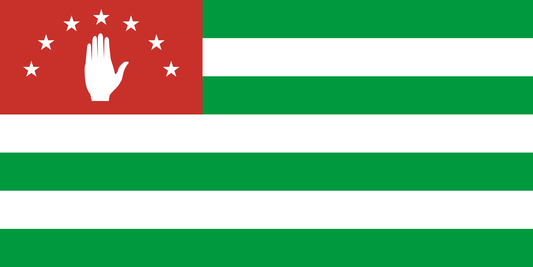 Abkhazia  National Flag - Sewn image 0